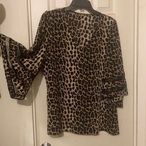 Cheetah blouse
